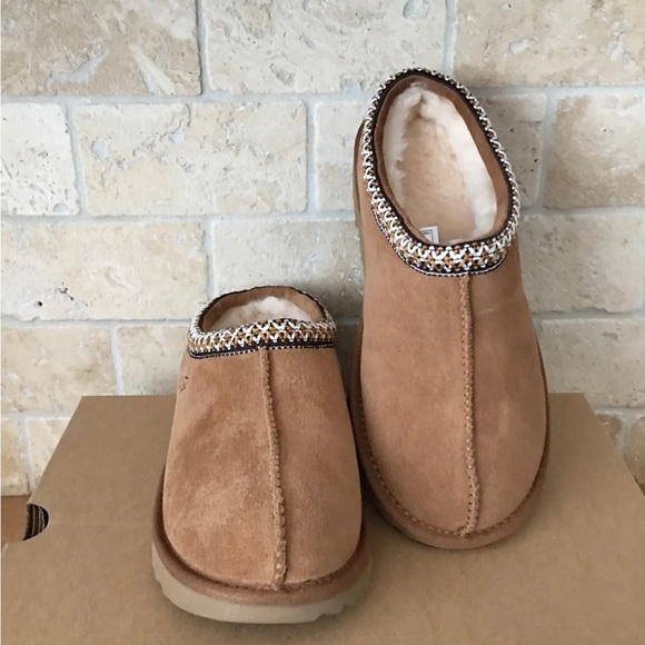 UGG Shoes - Ugg Tasman Slippers Chestnut Brown Y5~W7